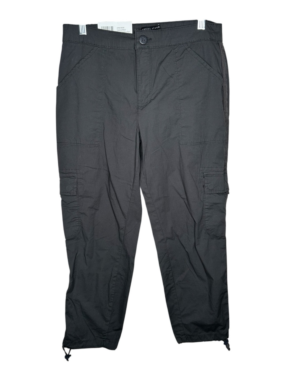 Women’s Cargo Pants - Charcoal Black